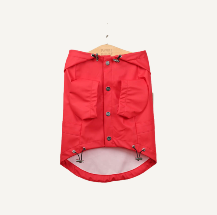 Dog Rain Coat - Yellow