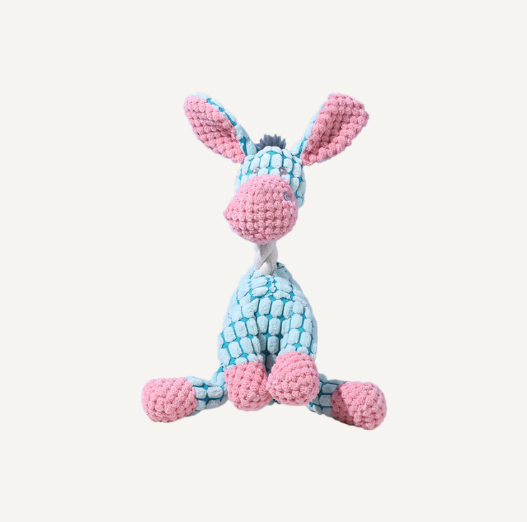 Handmade furry Dog toy
