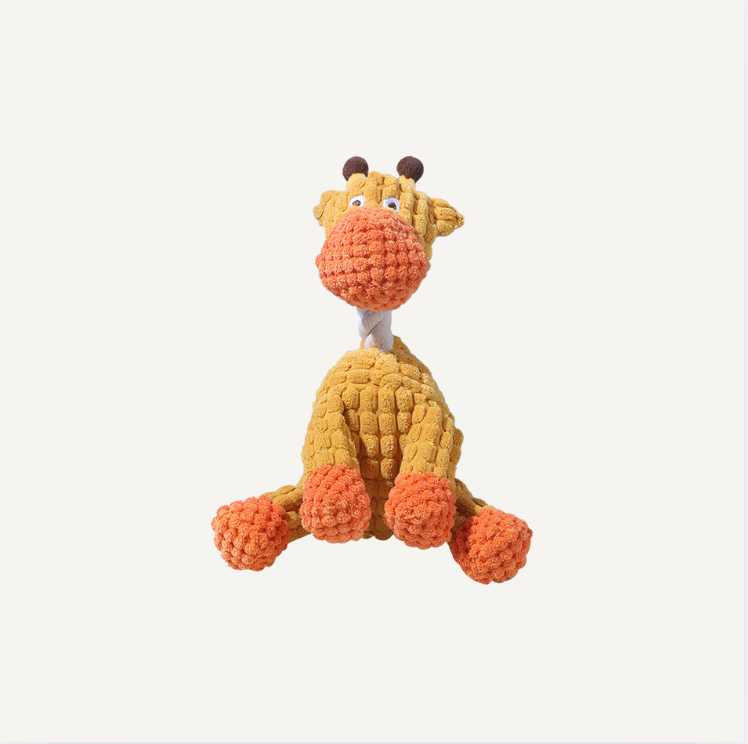 Handmade furry Dog toy