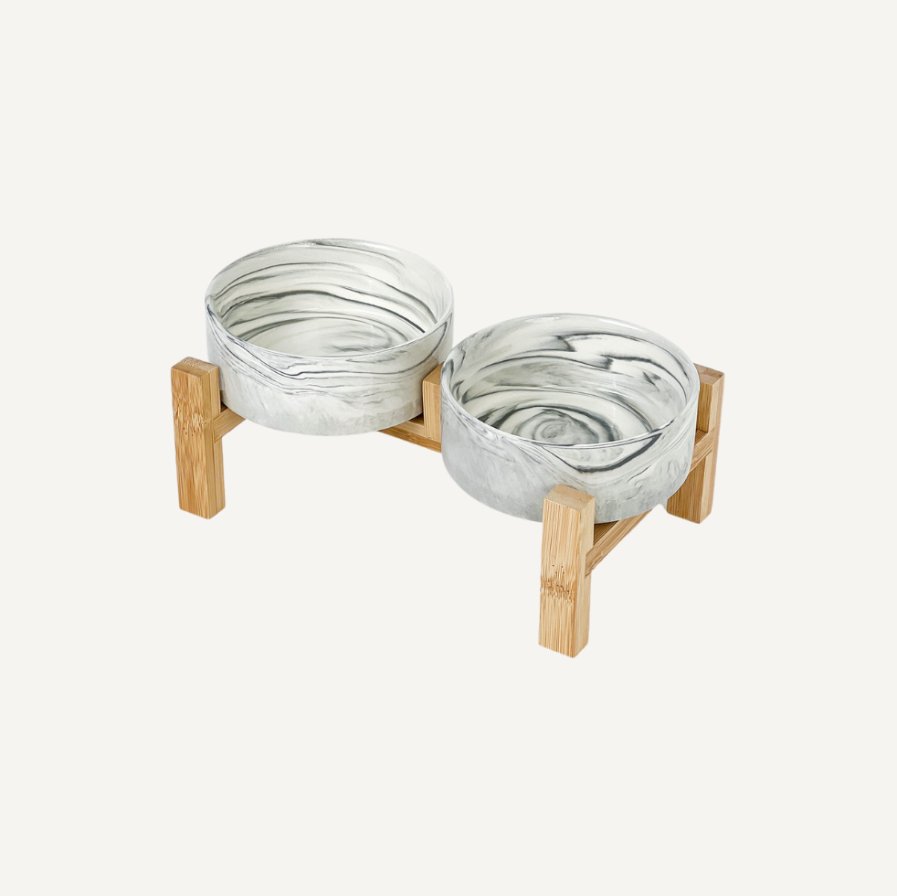 Pet Bowls - Marble