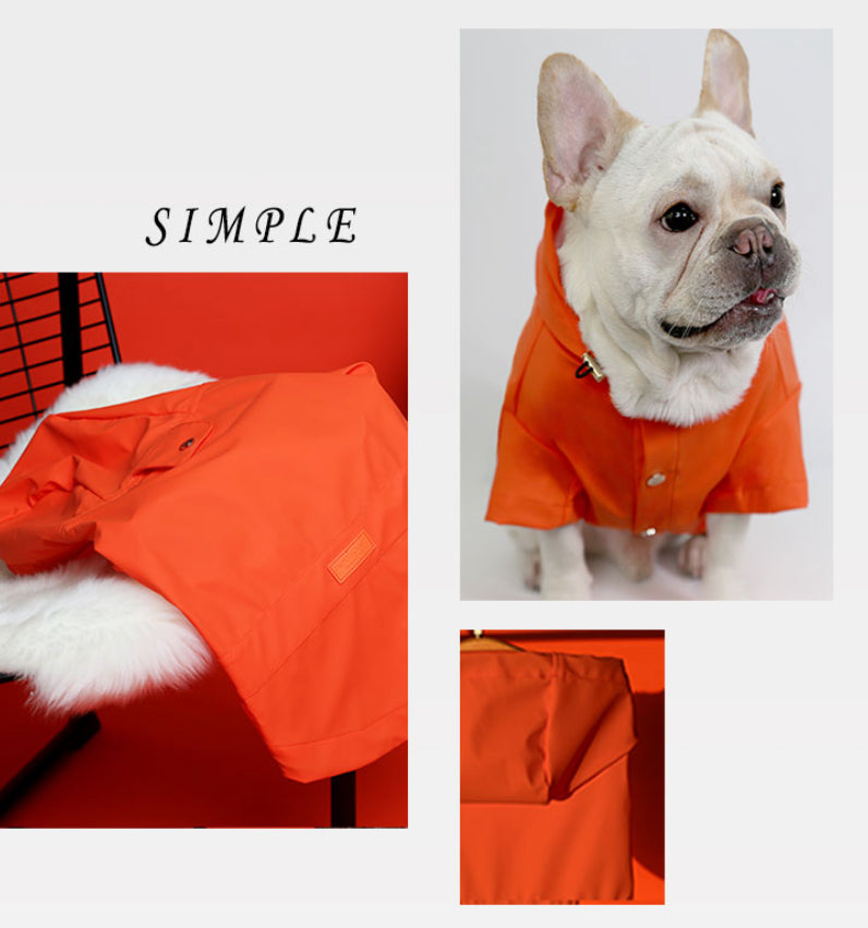 Dog Rain Coat - Yellow