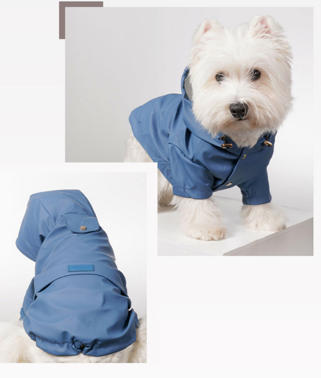 Dog Rain Coat - Yellow