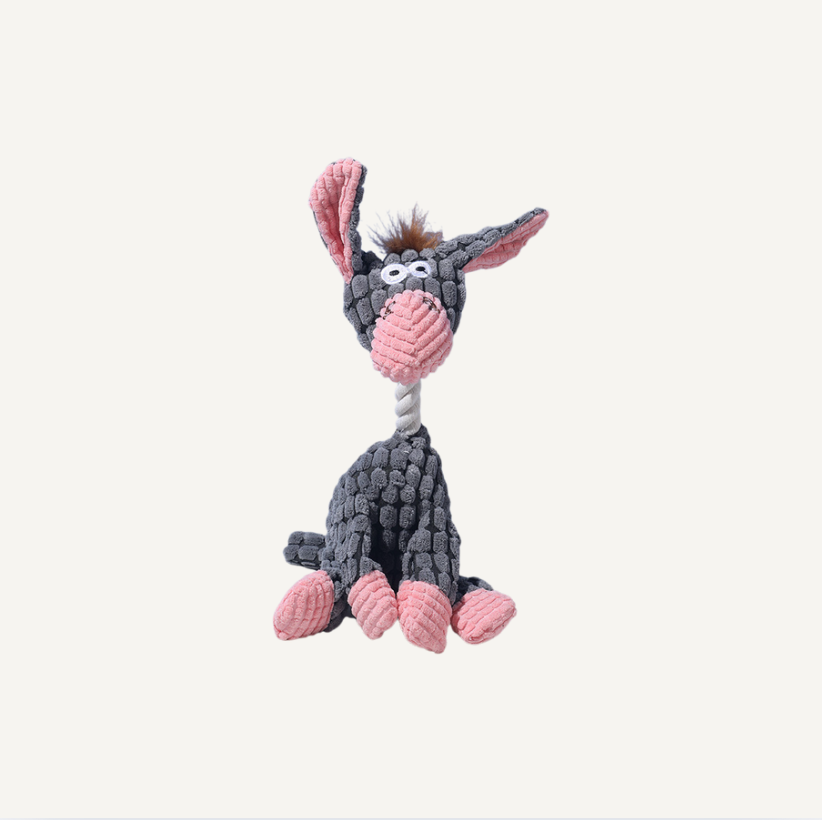 Handmade furry Dog toy