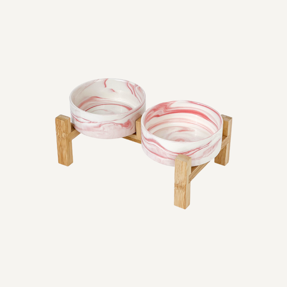Pet Bowls - Marble