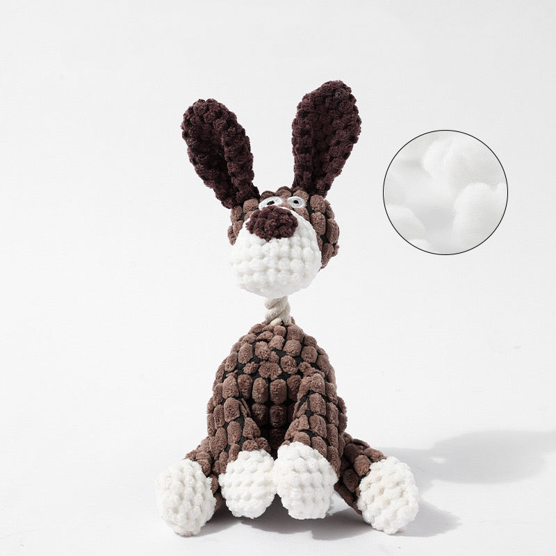 Handmade furry Dog toy