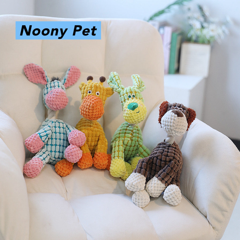 Handmade furry Dog toy
